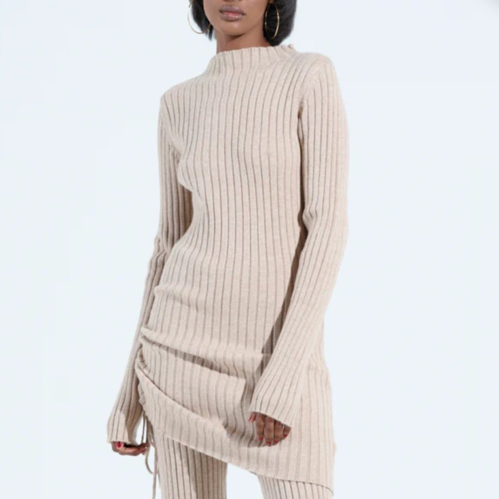 New Akira CHIC IS MY MIDDLE NAME KNIT DRESS - Picture 8 of 15